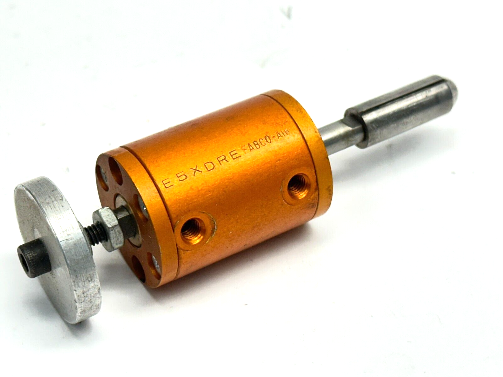 Fabco E5XDRE Pancake Pneumatic Air Cylinder - Used - Maverick Industrial Sales