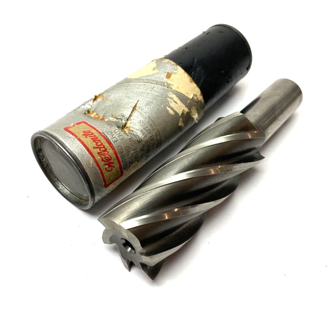 AL48-7, D75-HS | Weldon AL48-7 Tubular Cutting End Mill Shank 1-1/2" 4-LOC 6-Flute D75-HS - New – Open box - Maverick Industrial Sales