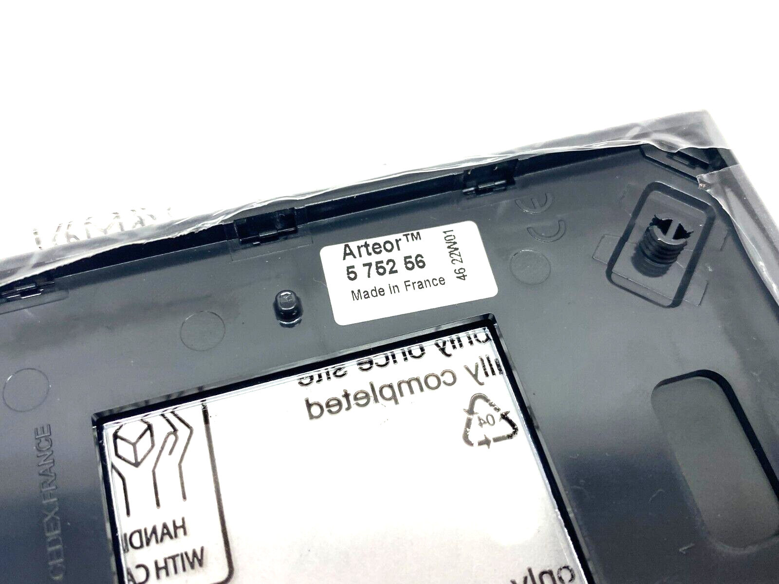 575256 | Legrand Arteor Stainless Steel Plate Module - New - Maverick Industrial Sales