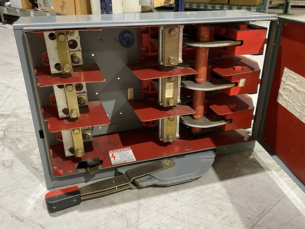 QMB365W | Square D Ser. E1 Fusible Panelboard Switch Unit 400A 3-Pole NO FUSES - Used - Maverick Industrial Sales