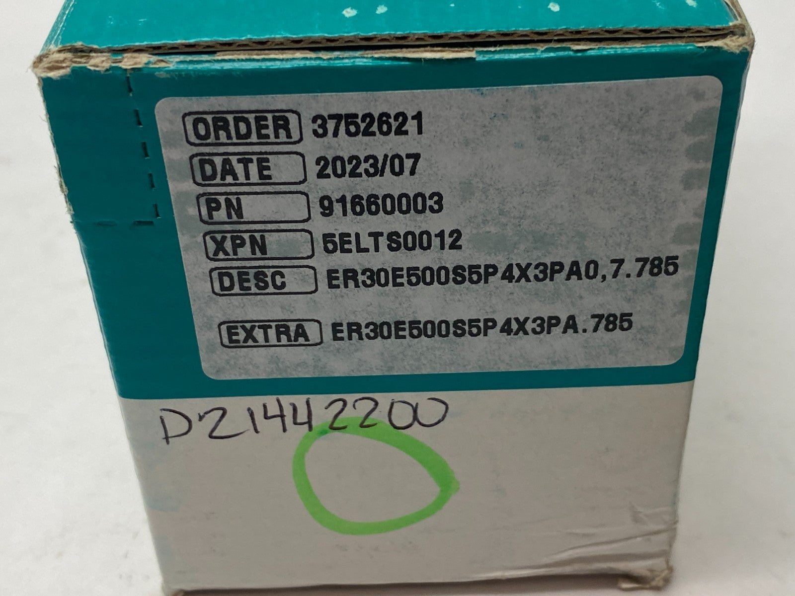 Eltra 91660003 Shaft Driven Encoder 4mm Shaft ER30E500S5P4X3PA0,7.785 - New – Open box - Maverick Industrial Sales