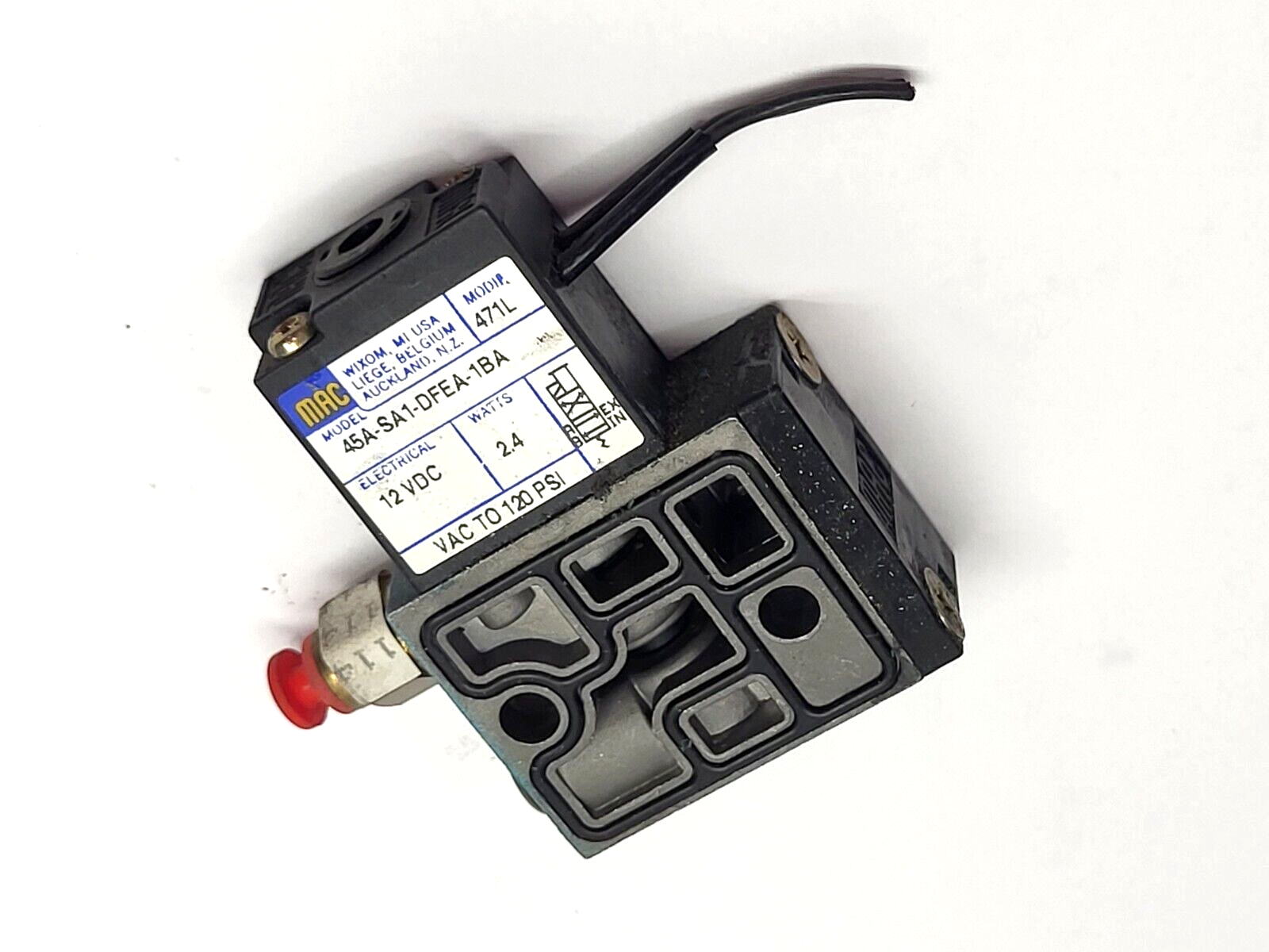 45A-SA1-DFEA-1BA | MAC Valves Solenoid Valve - Used - Maverick Industrial Sales