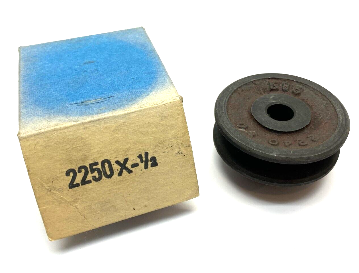 2250X1/2 | Maurey Single Channel V-Groove Pulley 1/2" 2240-50 - New – Open box - Maverick Industrial Sales