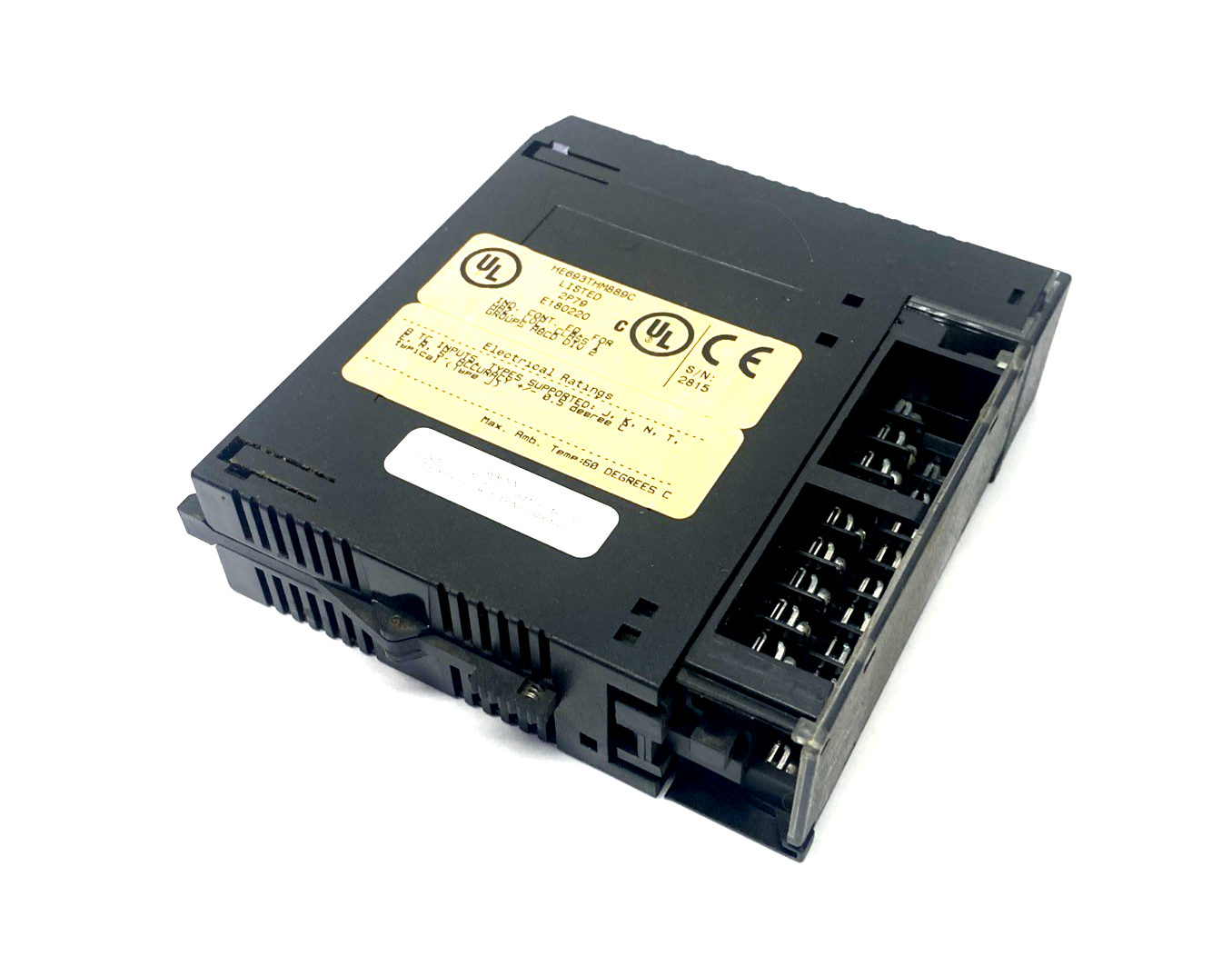 HE693THM889C | GE Fanuc Thermocouple Module, 8 TC Inputs, CHIPPED TAB - Used - Maverick Industrial Sales