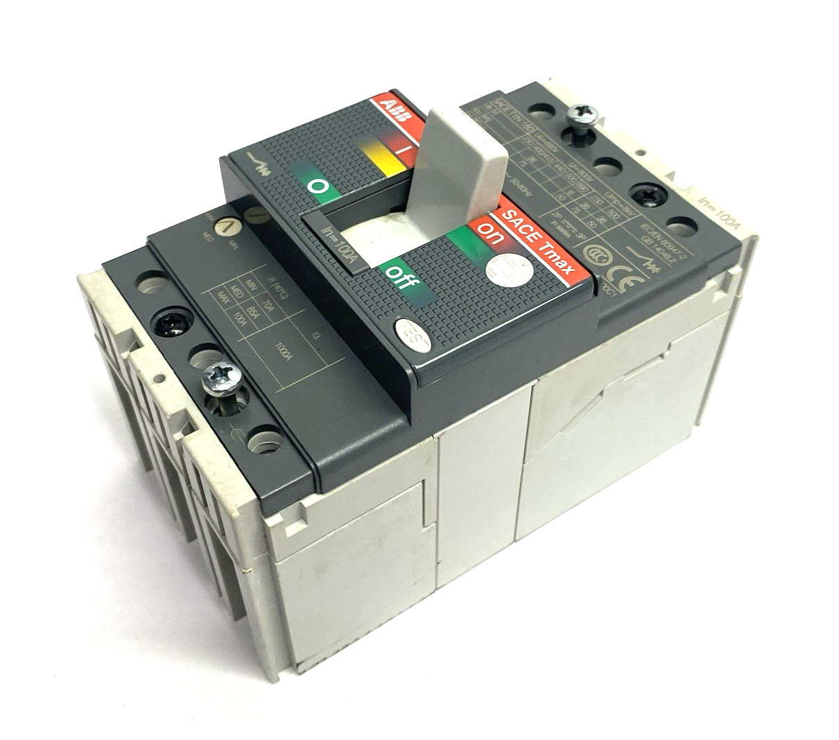 ABB 2T1003D92171000C1 Molded Case Circuit Breaker SACE Tmax 3-Pole SACET1N160 - Maverick Industrial Sales