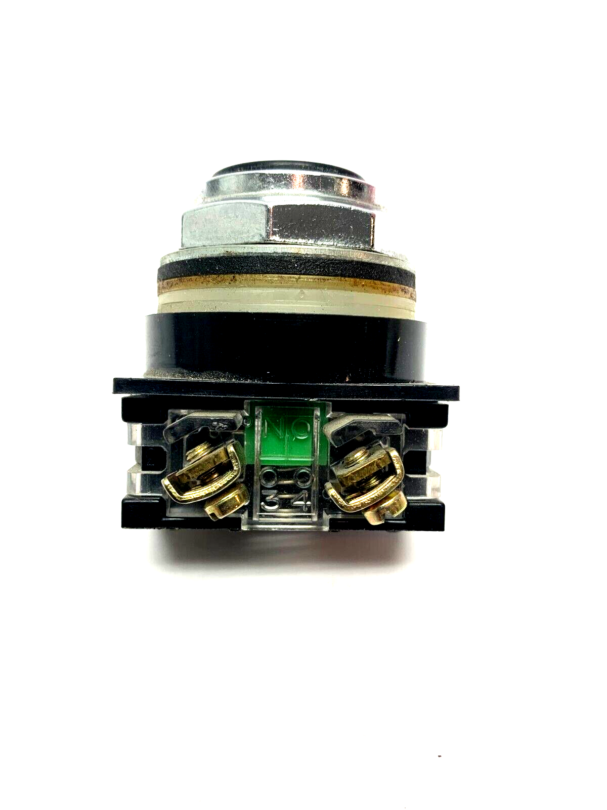 800T-B6A | Allen Bradley Momentary Push Button Black w/CR104P Contactor - Used - Maverick Industrial Sales