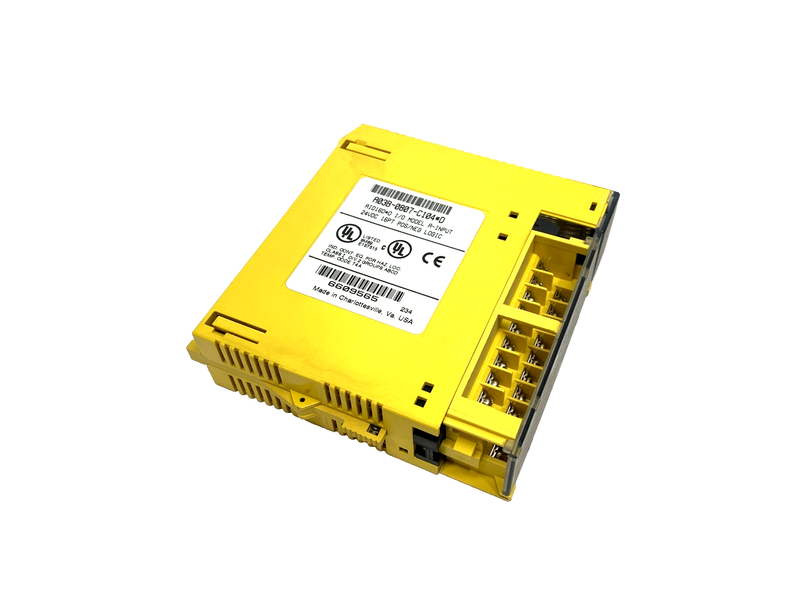 A03B-0807-C104#D | Fanuc 16Pt I/O Model A-Input Module AID16D#D - Used - Maverick Industrial Sales