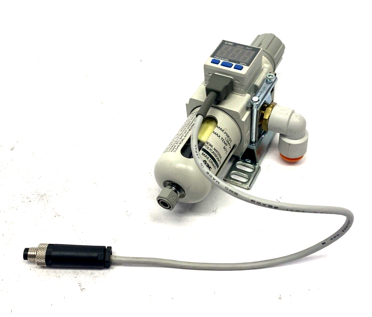 SMC AW20K-N02E3-CZA-B Pneumatic Filter Regulator - Maverick Industrial Sales