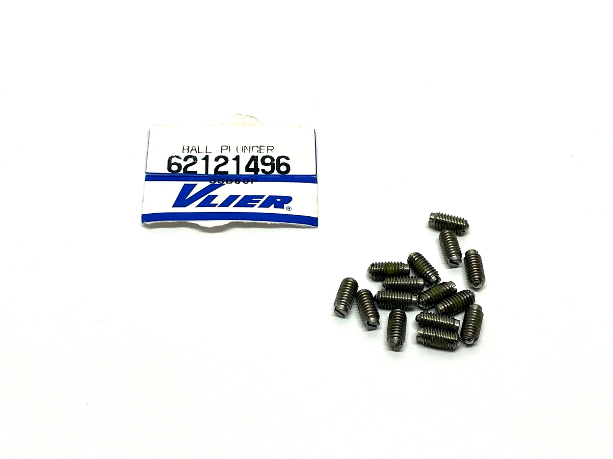 SSB50P | Vlier Threaded Ball Plunger LOT OF 15 - New – Open box - Maverick Industrial Sales