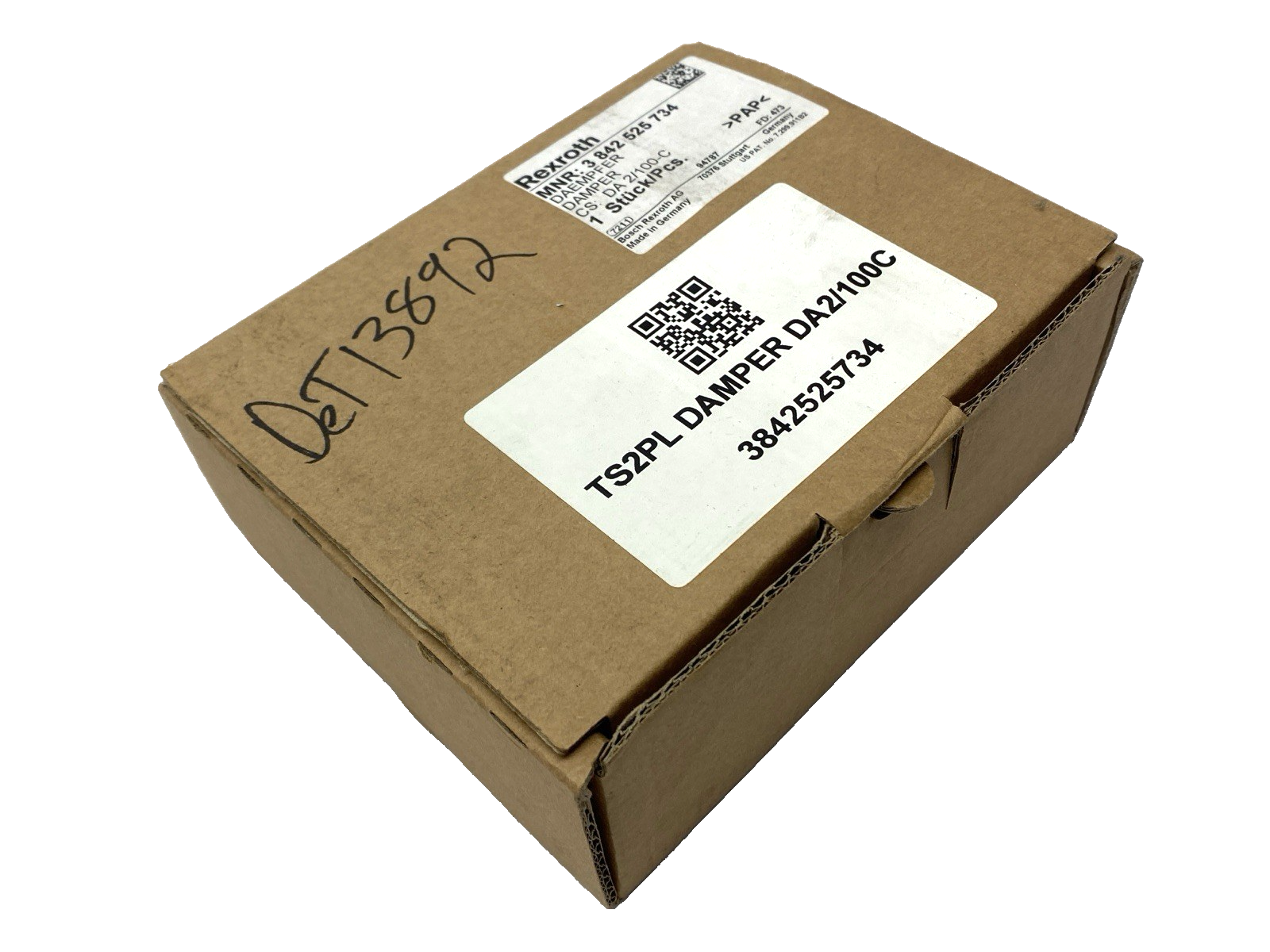 Rexroth DA 2/100-C Pneumatic Damper 3842525734 - Maverick Industrial Sales