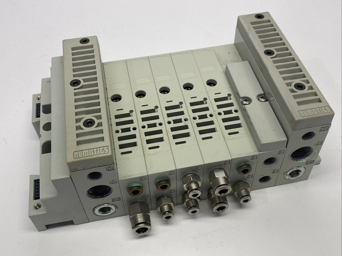Numatics 006-206 G3 Series Manifold Assembly 6-Station w/ 219-828 Valve Driver - Maverick Industrial Sales
