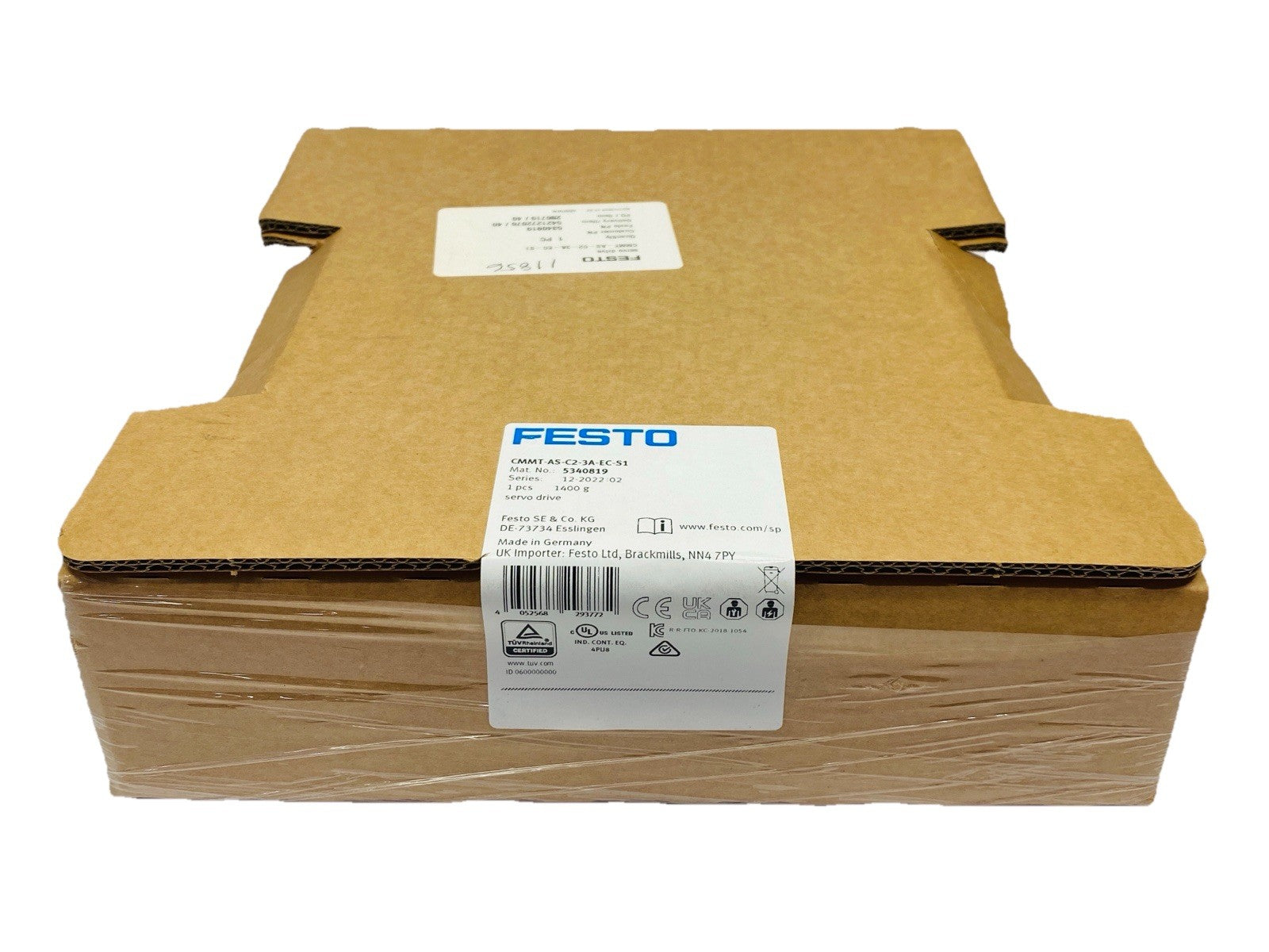 Festo CMMT-AS-C2-3A-EC-S1 Servo Drive 5340819 - Maverick Industrial Sales