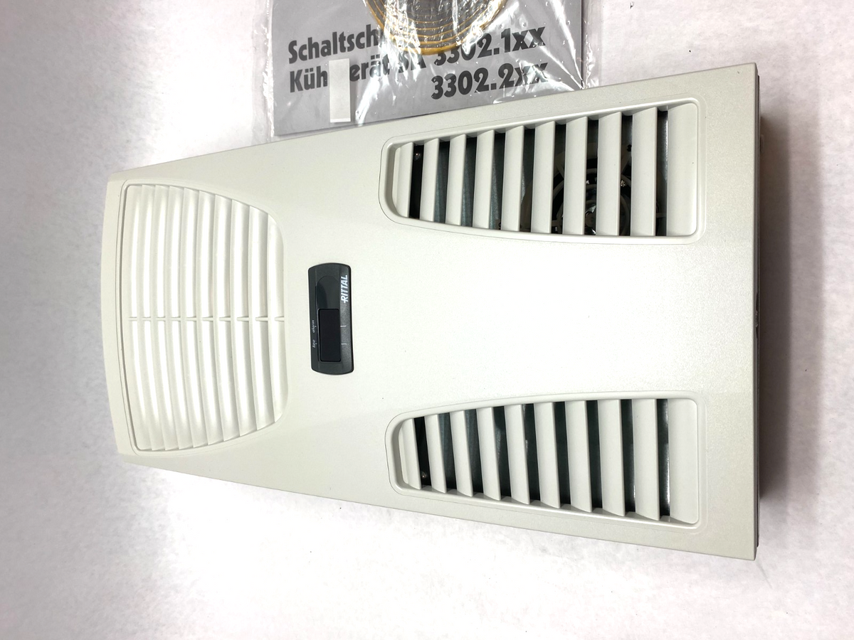 SK 3302110 | Rittal TopTherm Blue e Wall-Mounted Cooling Unit 300-4000W 115V- New – Open box - Maverick Industrial Sales