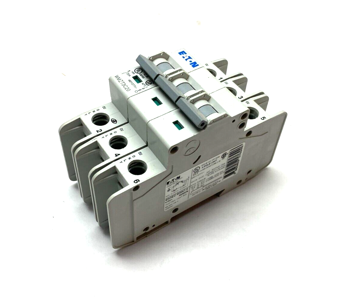 Eaton WMZT3C20 Circuit Breaker 3-Pole 20A 480Y/277V - Maverick Industrial Sales