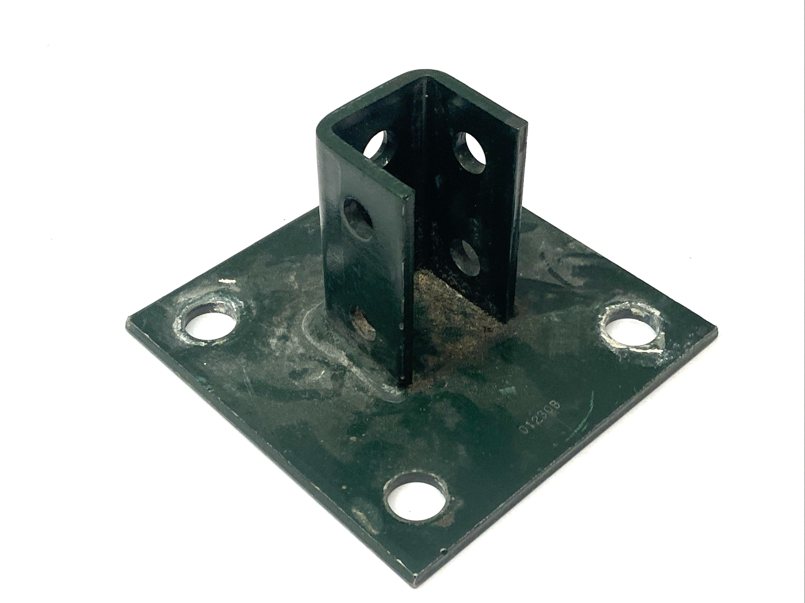 Eaton B280SQ Square Post Base Green 6" x 6" x 3 1/2" Fits B22 1 5/8" - Maverick Industrial Sales