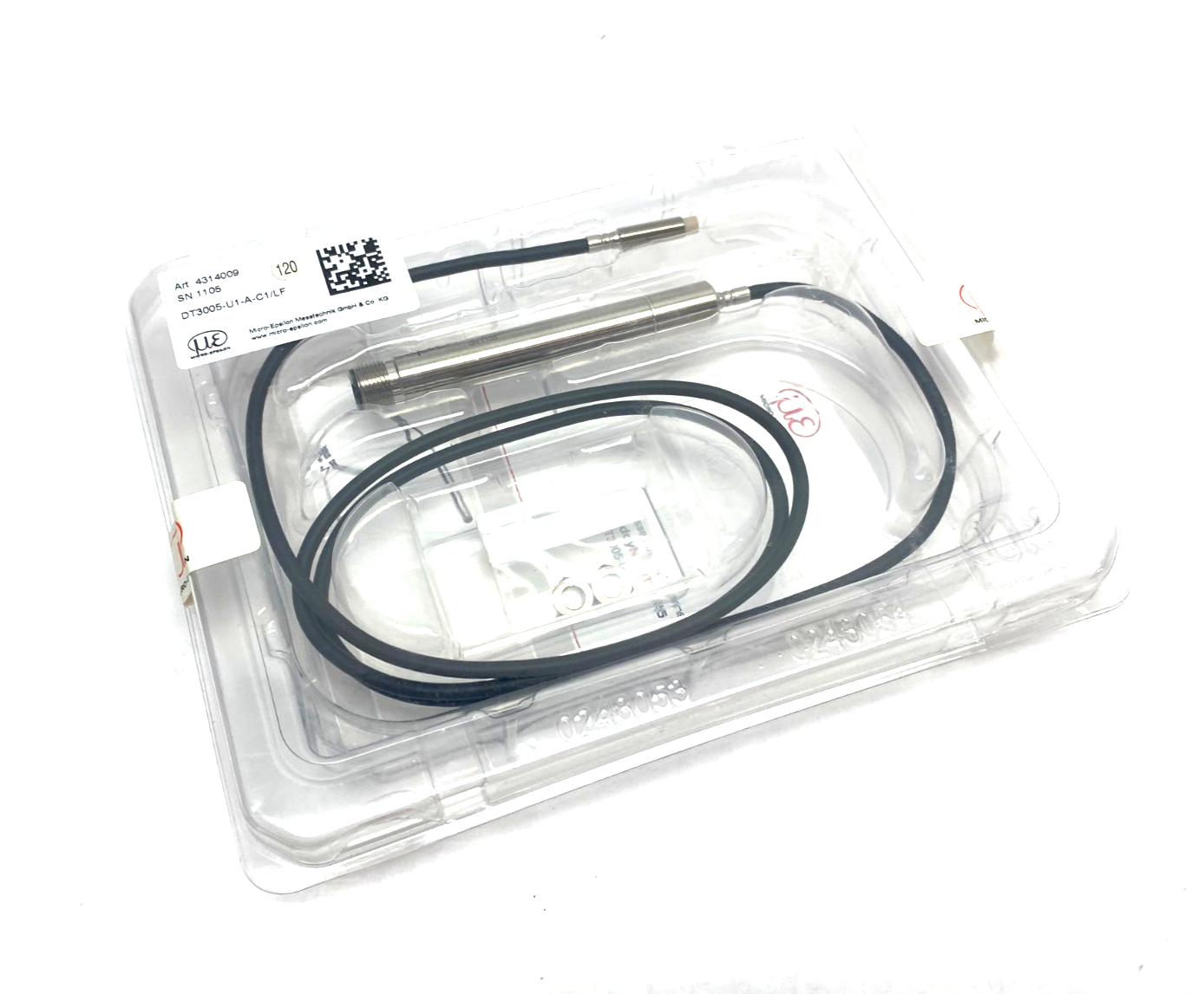 Micro-Epsilon DT3005-U1-A-C1/LF eddyNCDT Inductive Measuring Sensor 4314009 - Maverick Industrial Sales