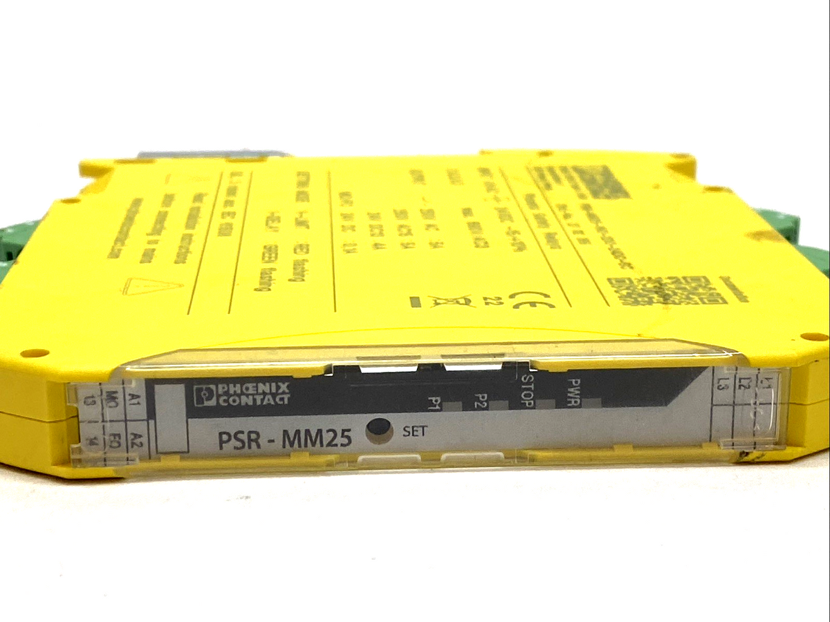 PSR-MM25 -1NO-2DO-24DC-SC | Phoenix Contact Safety Relay 24VDC 2702355 - Used - Maverick Industrial Sales