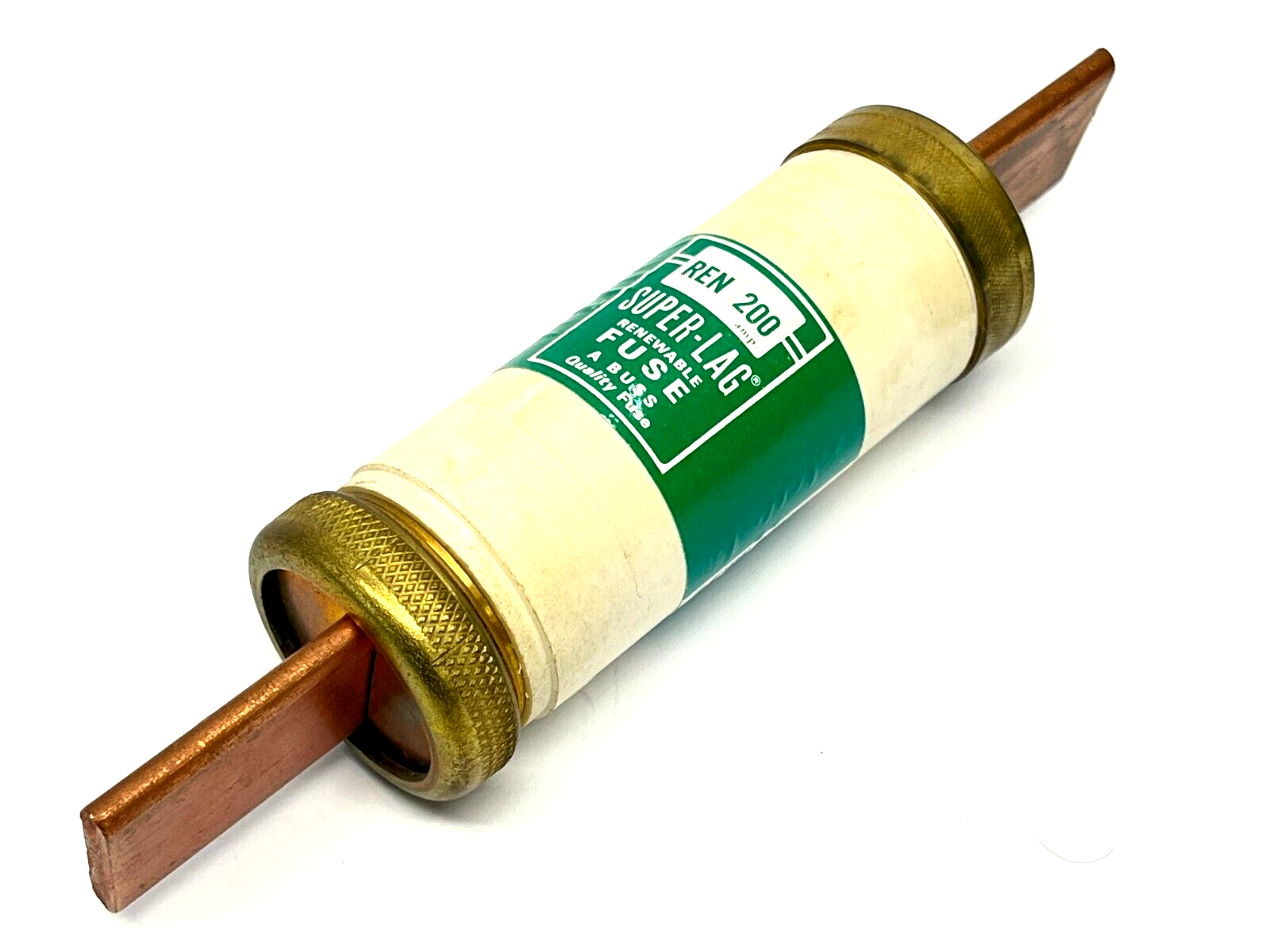 REN200 | Bussman Super Lag Renewable Fuse 200A 250V - New – Open box - Maverick Industrial Sales
