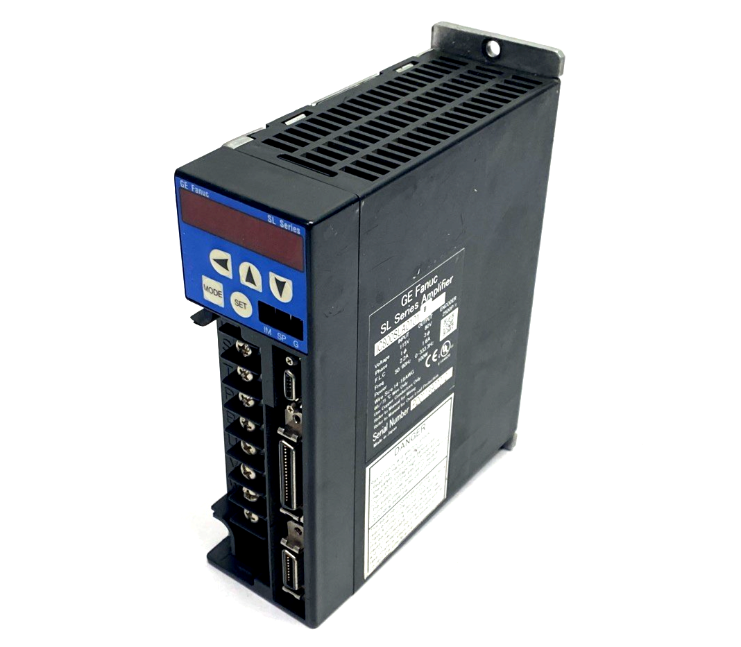 IC800SLA0101 | GE Fanuc SL Series Servo Amplifier 100W B DAMAGED FRONT - Used - Maverick Industrial Sales
