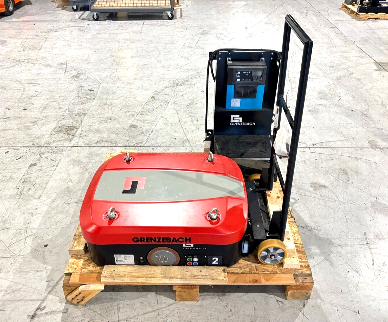 Grenzebach L1200 AGV, Automated Guided Vehicle x600-Li/ x1200x-Li, (2020) - Maverick Industrial Sales
