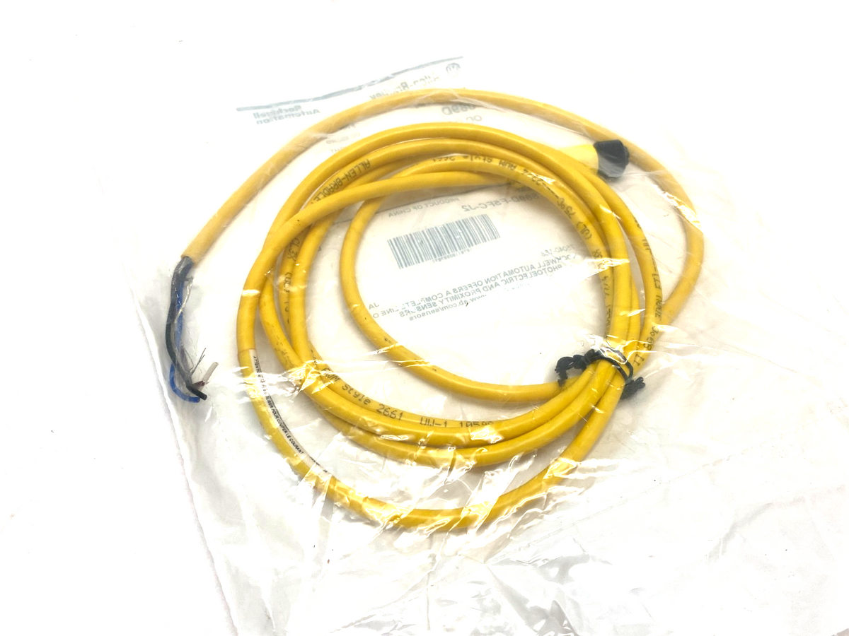 889D-F5FC-J2 | Allen Bradley Ser. B Straight QD/DC Micro Cordset 5-Pin 2m - New - Maverick Industrial Sales