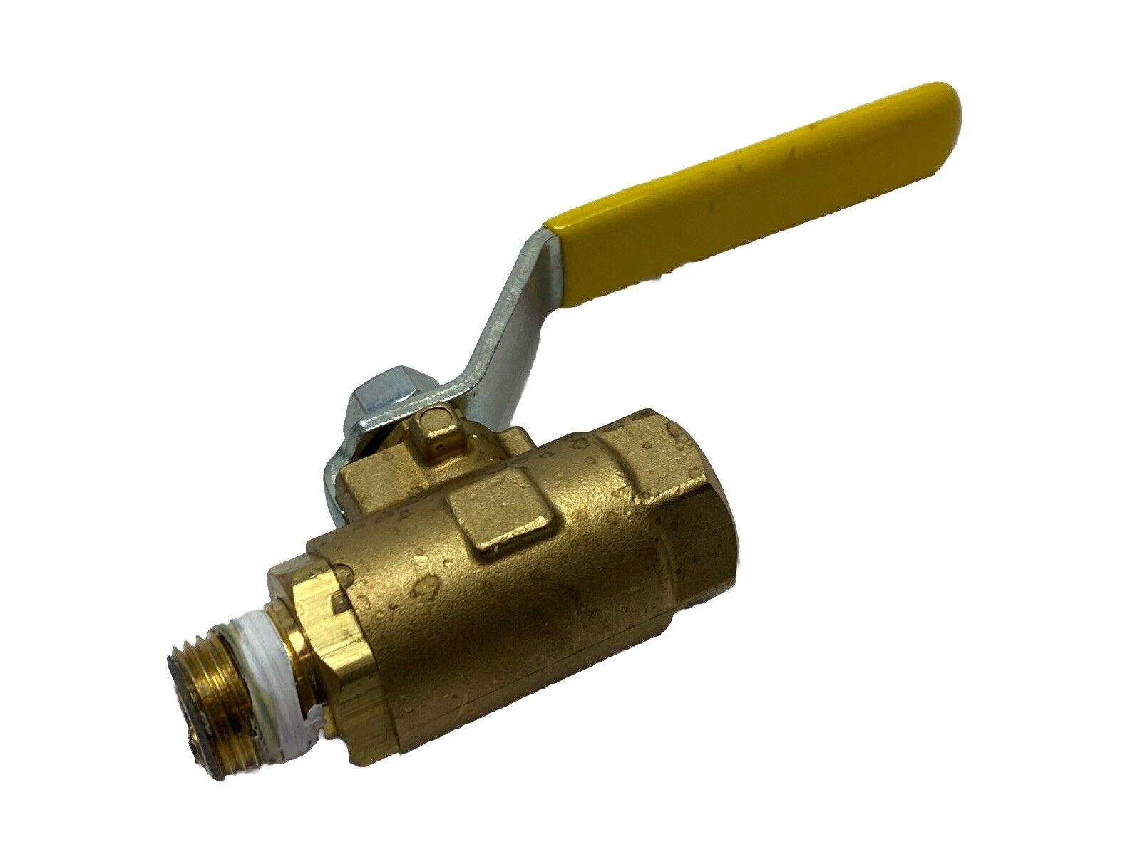 Parker XV506P-8 Two-Way Ball Valve Brass Female SAE x Female SAE 1/2" - Used - Maverick Industrial Sales