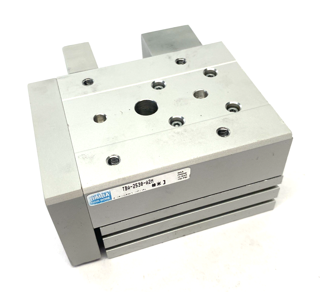 Bimba TBA-2530-A2M Twin Bore Dbl-Acting Guided Slide Table Cylinder, Pneumatic - Maverick Industrial Sales