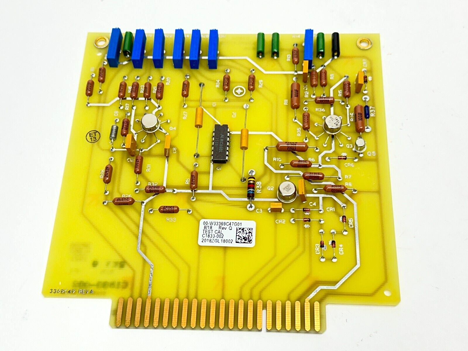 Westinghouse 00-W33369C47G01 Rev Q Test Calibration Board - New – Open box - Maverick Industrial Sales