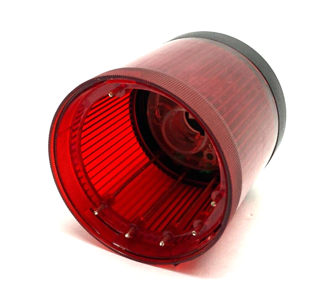 855T-B24DN4 | Allen Bradley Ser. A Steady Incandescent Stack Light Red 24V NO BULB - Used - Maverick Industrial Sales