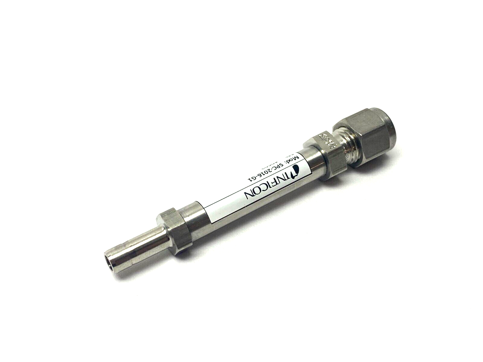 Inficon SPC-2016-G1 Helium Leak Detection Vacuum Jet Nozzle 4.46E-4 atmcc/sec - Maverick Industrial Sales