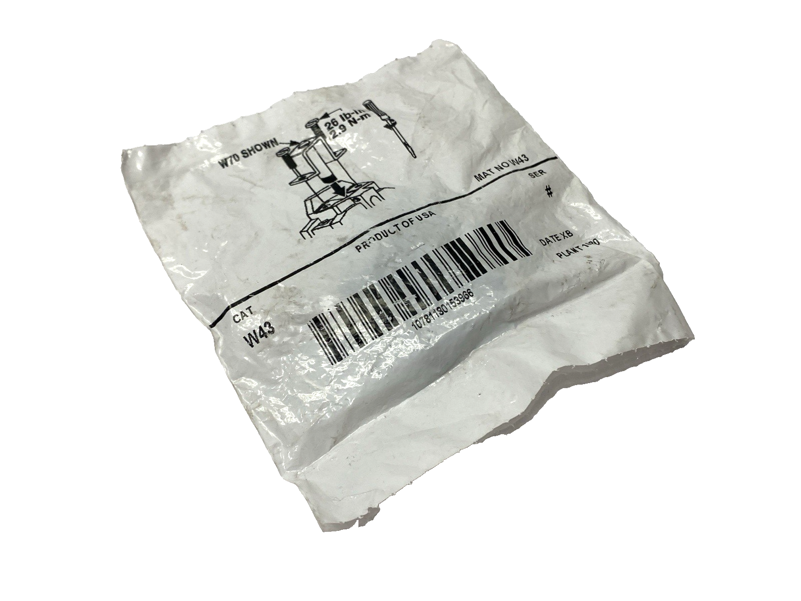 W43 | Allen Bradley Overload Relay Heater Element - New - Maverick Industrial Sales