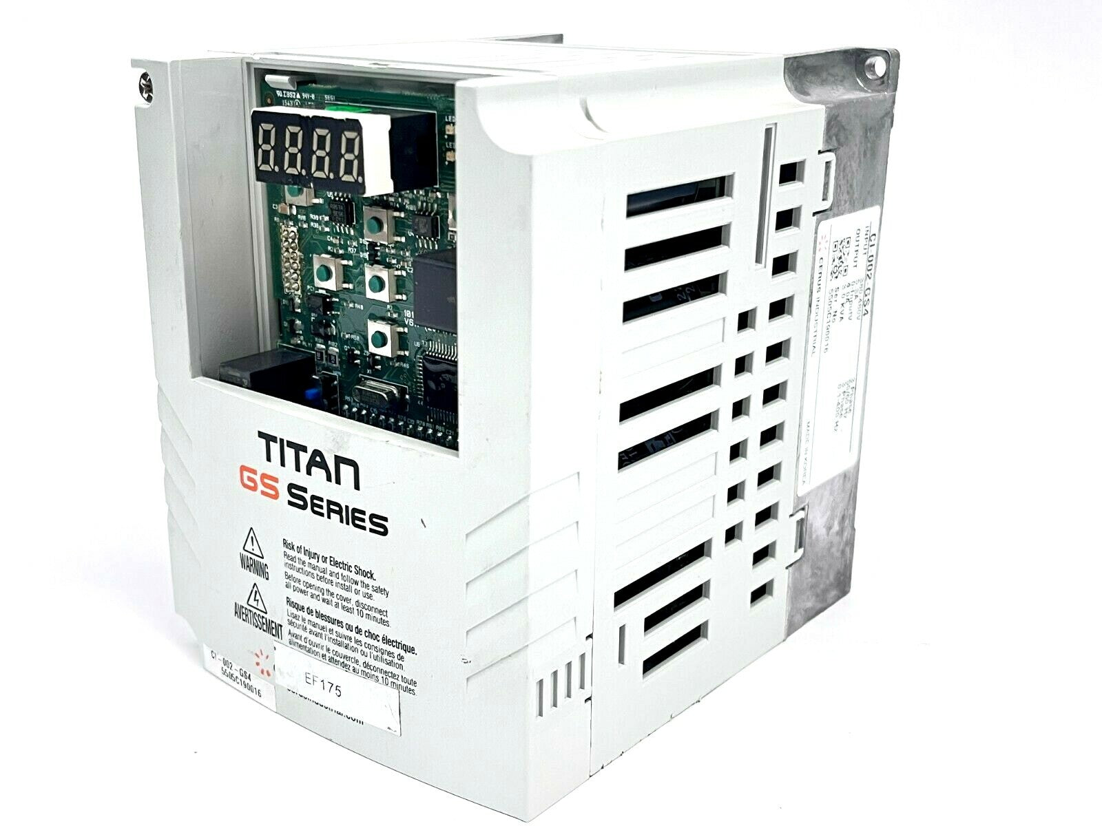Cerus Industrial CI-002-GS4 Titan GS Variable Frequency Drive No Control Panel - Maverick Industrial Sales