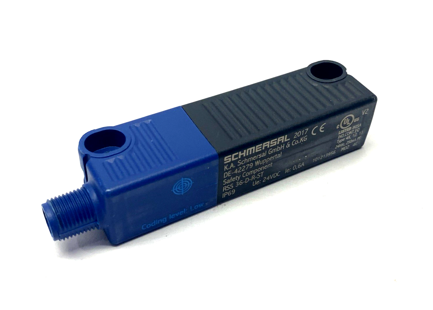 Schmersal RSS 36-D-R-ST Safety Sensor M12 Male 8-Pin 101213956 - Maverick Industrial Sales