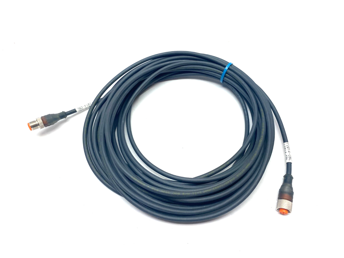 RST 5-RKT 5-228/10M | Lumberg Double End Connection Cordset M/F M12 5-Pin 10m - Used - Maverick Industrial Sales