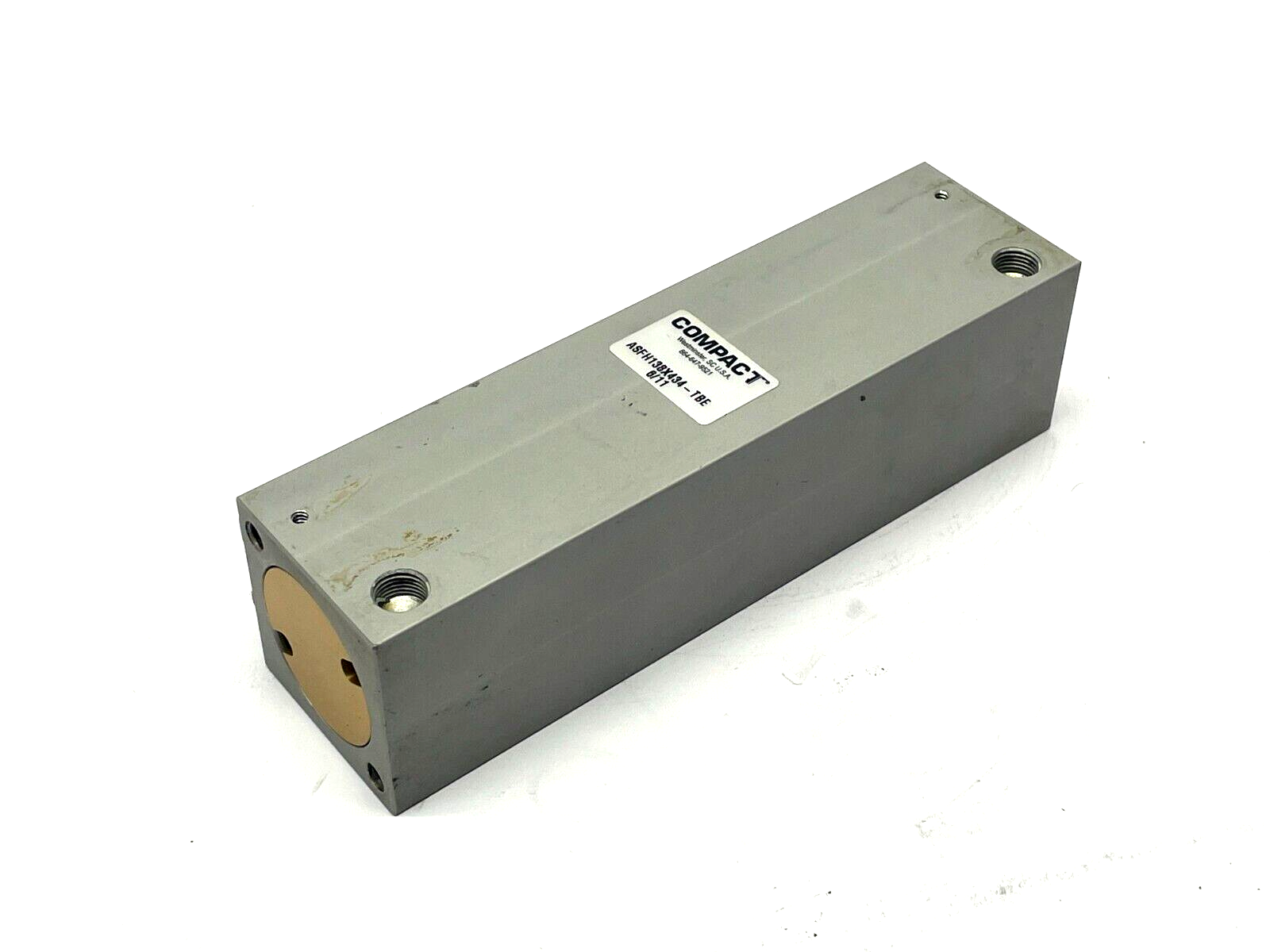 Compact ASFH138X434-TBE Pneumatic Cylinder - Used - Maverick Industrial Sales