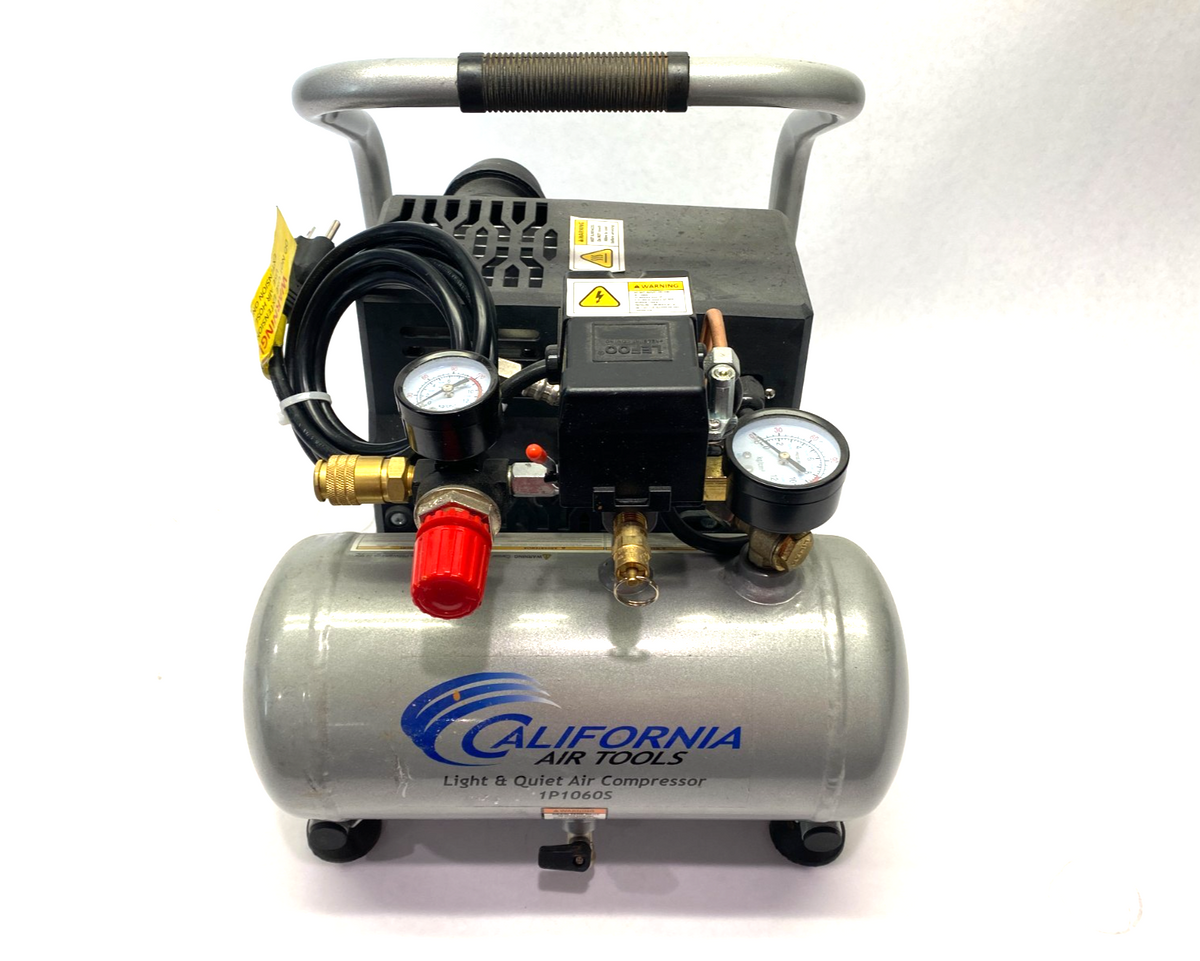 1P1060S | California Air Tools Air Compressor 1-Phase 3-Wire 120PSI 110-120V 4.5A- Used - Maverick Industrial Sales
