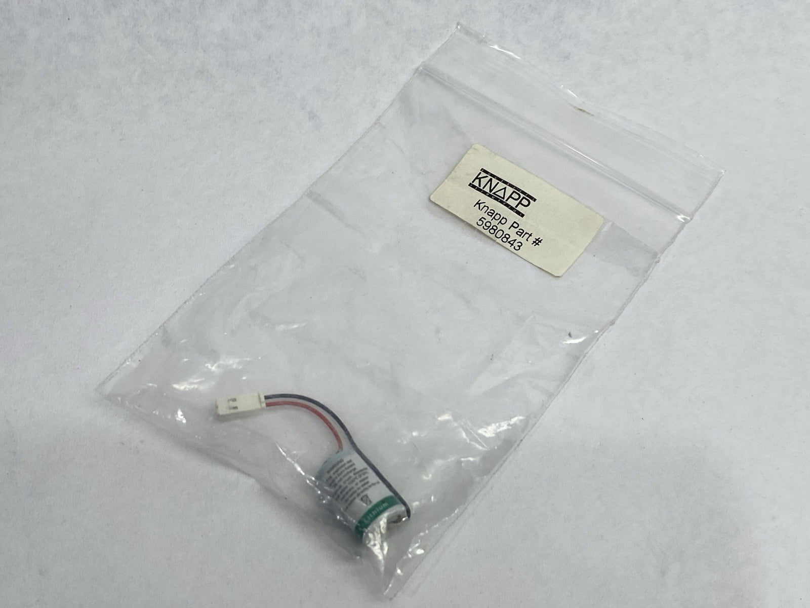 Siemens 6ES7971-1AA00-0AA0 SIMATIC S7, Backup battery (LI) 3.6 V/min - Maverick Industrial Sales