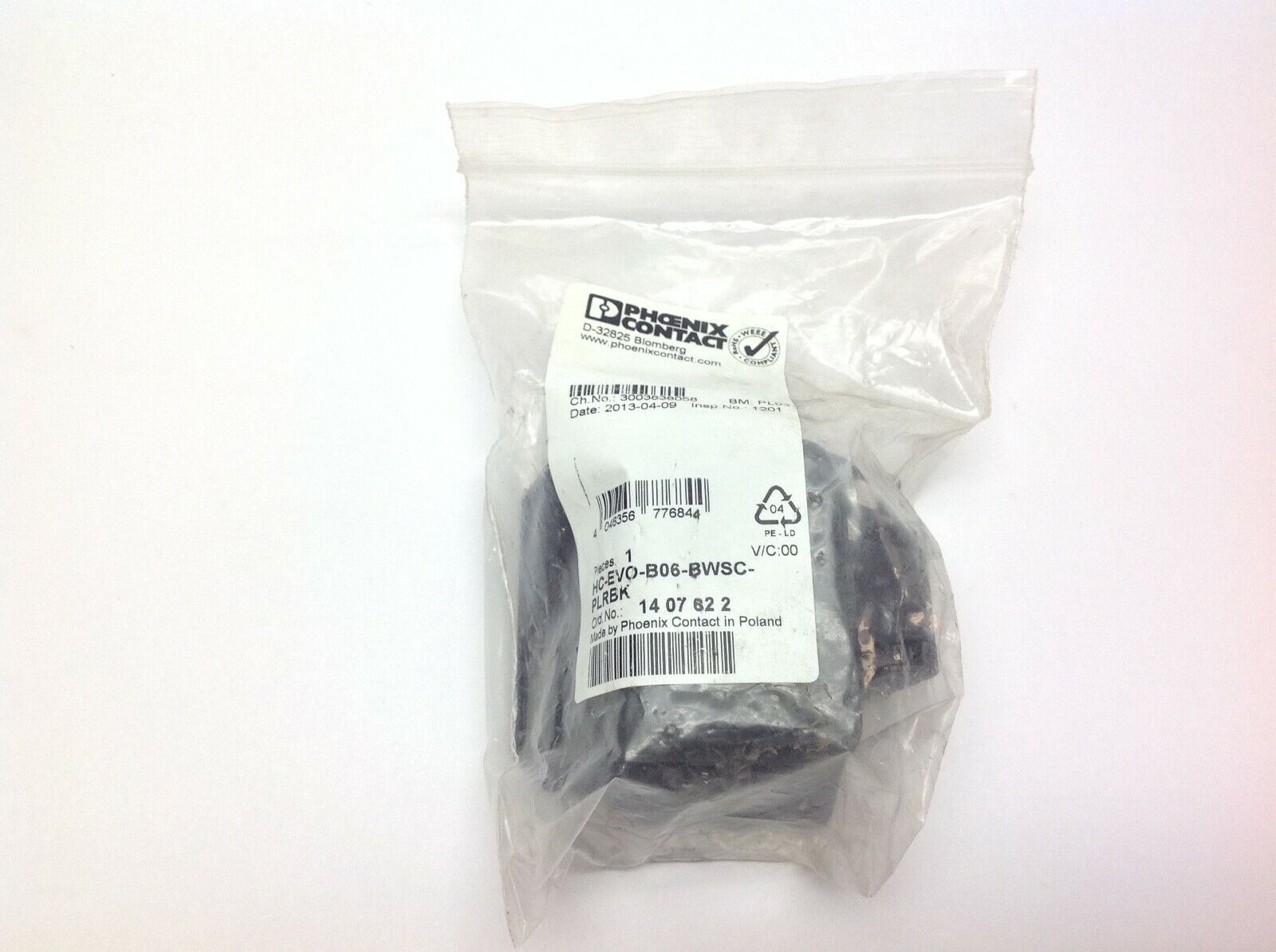 Phoenix Contact HC-EVO-B06-BWSC-PLRBK Housing 1407622 - New – Open box - Maverick Industrial Sales