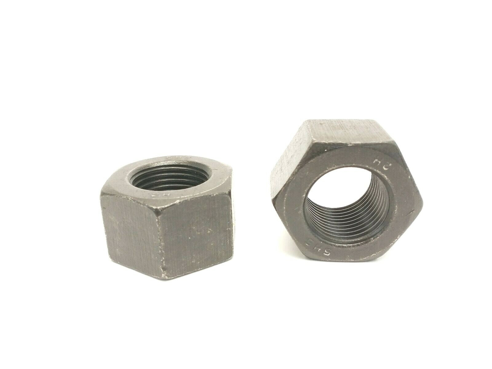 1-1/2-8 Heavy Hex Nut A194 Grade 2H Plain Finish - New - Maverick Industrial Sales