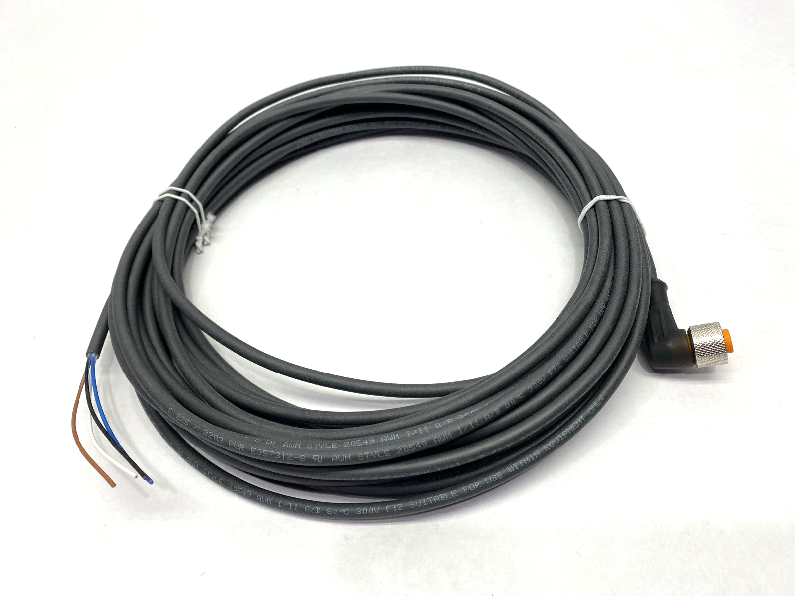 Lumberg Automation RKMV 4-225/10M Single-Ended Cordset M8 Female 700000396 - New – Open box - Maverick Industrial Sales