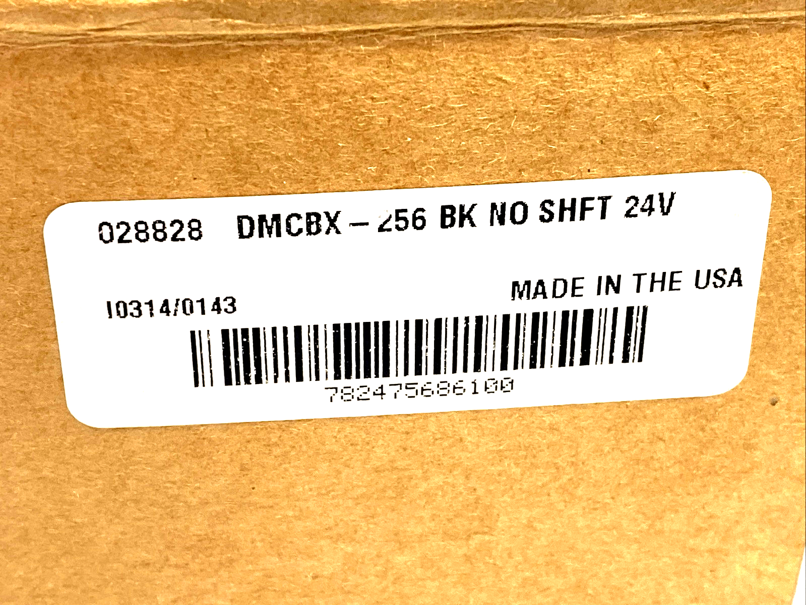 Baldor ABB 028828 DMCBX-256 BK NO SHFT 24V Motor Brake 028828 - Maverick Industrial Sales