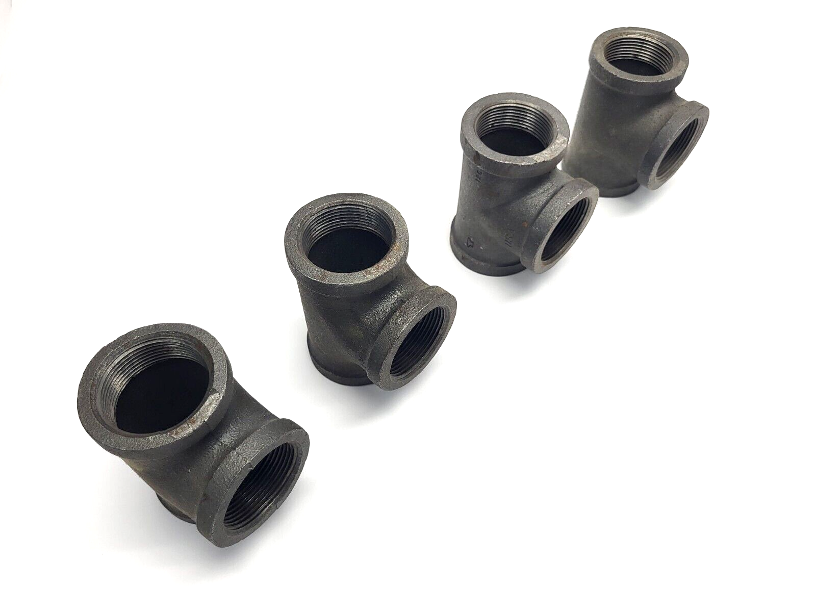 Unbranded SCH 40 1-1/2" Tee Black LOT OF 4 - New – Open box - Maverick Industrial Sales