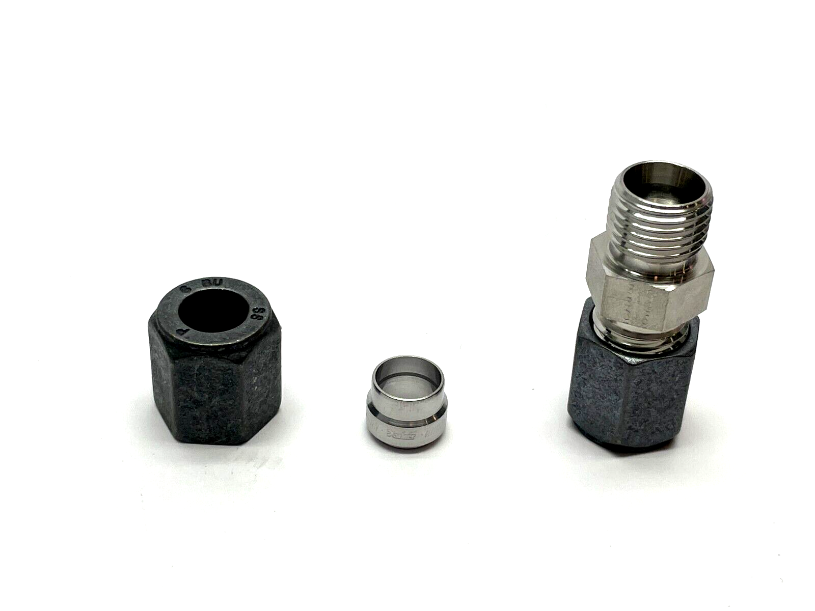 Parker 6 HBU-SS Ferulok 24-Degree Flareless Fitting - New – Open box - Maverick Industrial Sales