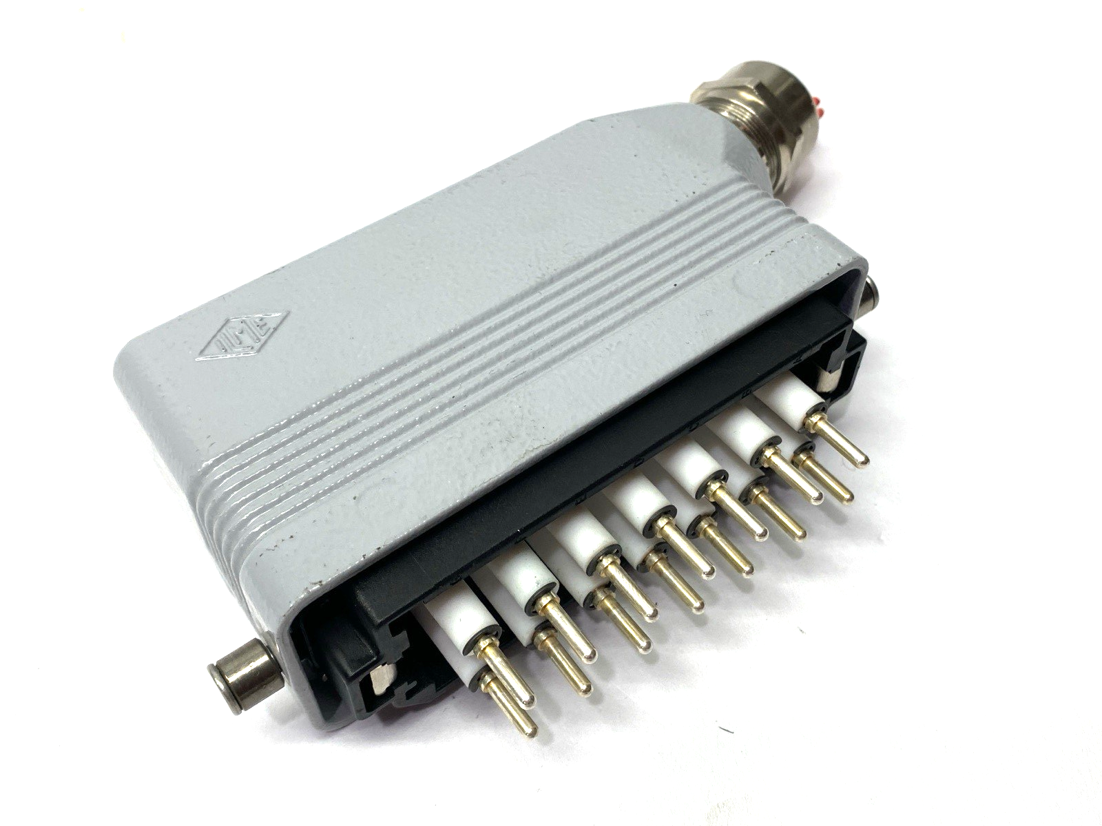 ILME MHO 24 L25 Hood M25 Side Sentry w/ Amphenol C146 P24 001 G8 Connector Frame - Used - Maverick Industrial Sales