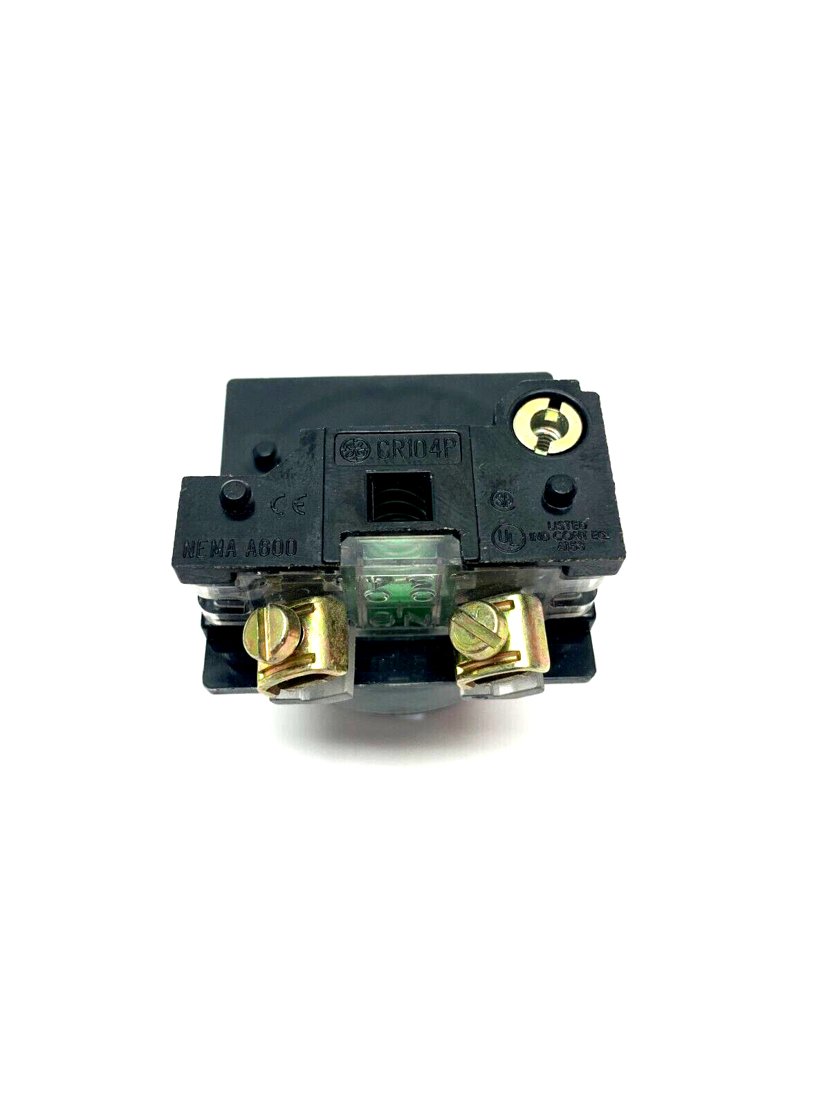 800T-B6A | Allen Bradley Momentary Push Button Black w/CR104P Contactor - Used - Maverick Industrial Sales
