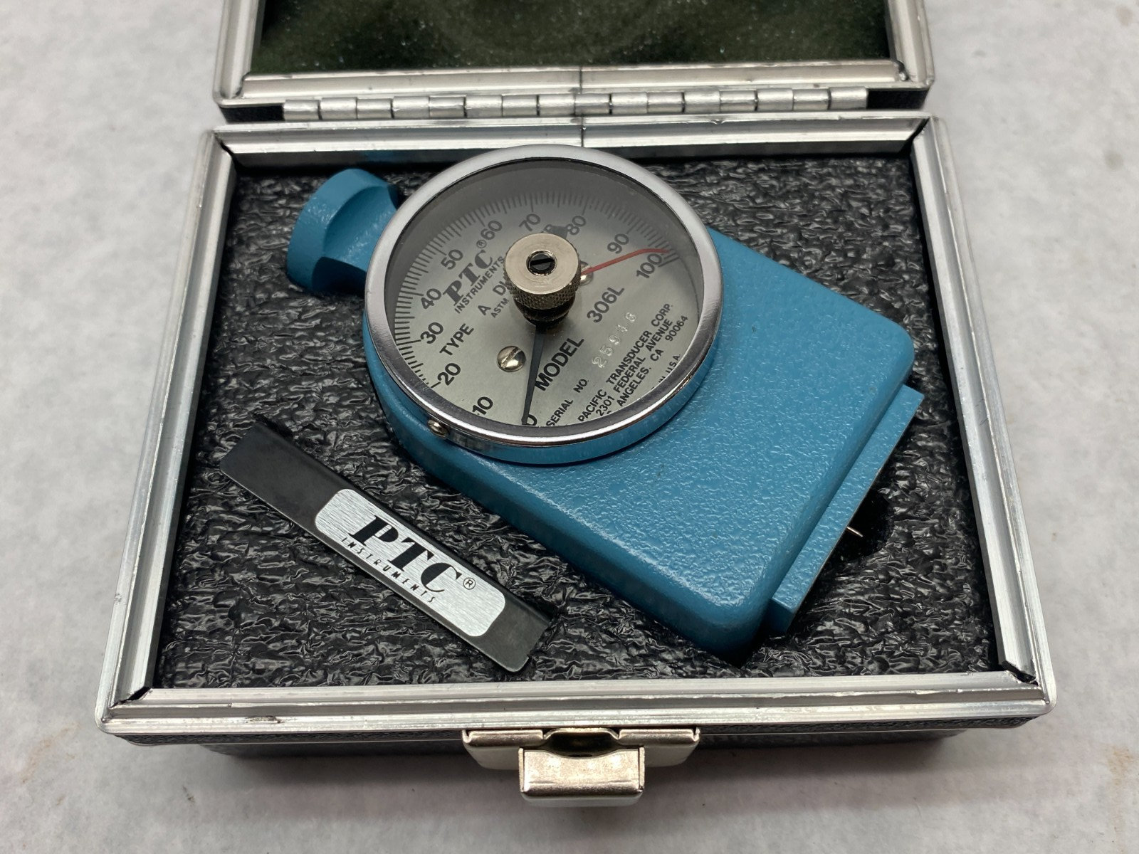 PTC Instruments 306L Type A Dial Durometer - New – Open box - Maverick Industrial Sales