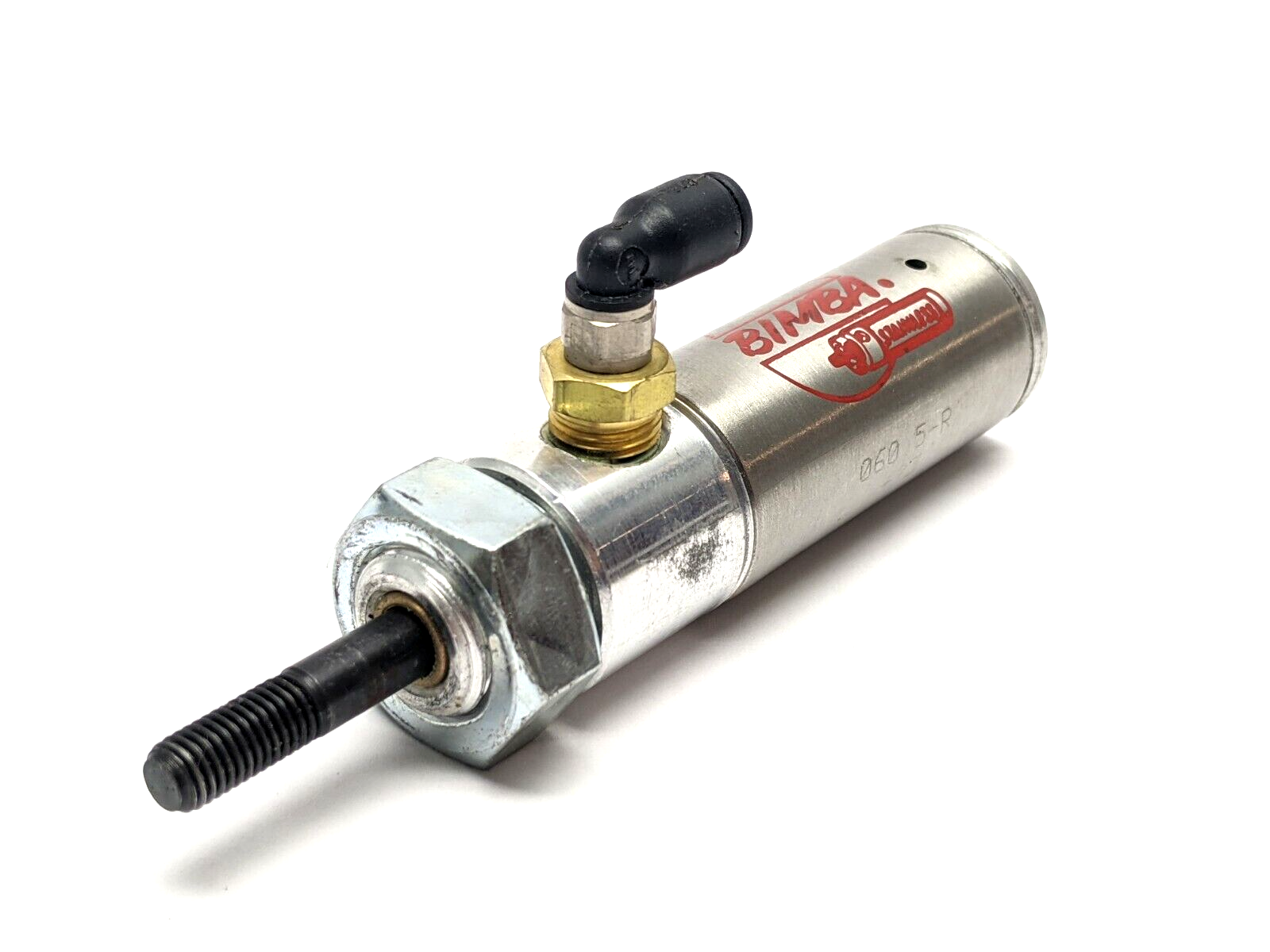 Bimba 060.5-R Reverse Single Acting Pneumatic Cylinder 7/8 Bore .5 Stroke - Used - Maverick Industrial Sales