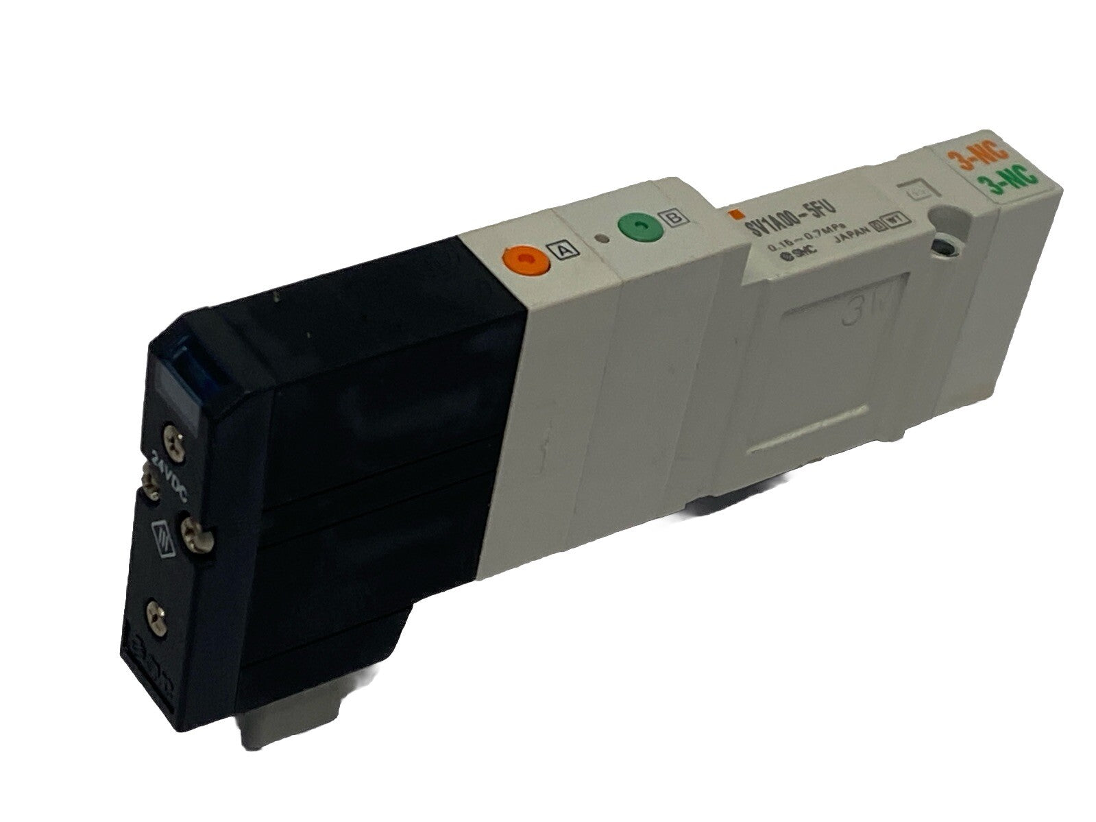 SV1A00-5FU | SMC Pneumatic Solenoid Valve 5-Port 24VDC - Used - Maverick Industrial Sales