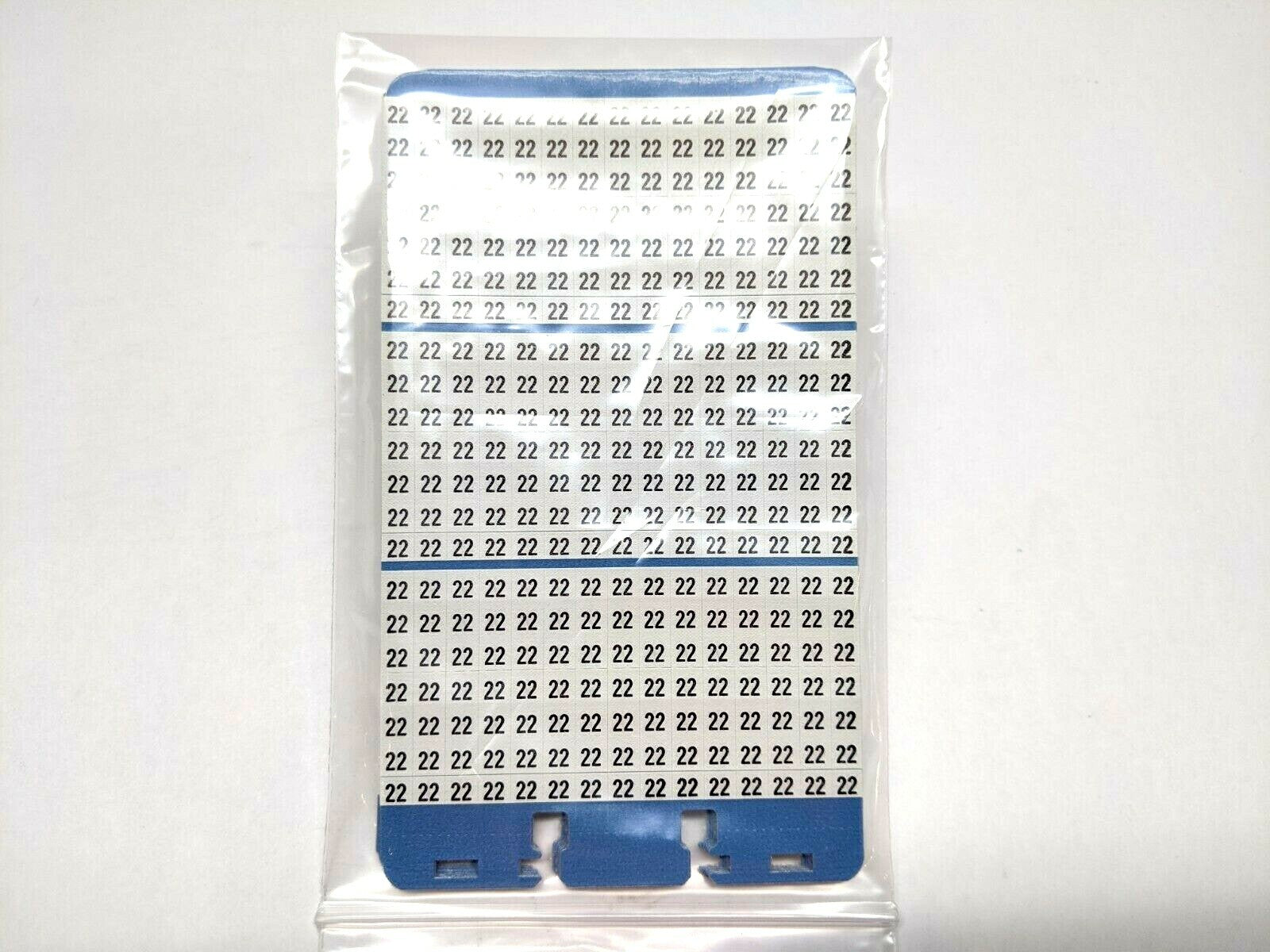 Brady WM-22 Vinyl Cloth Wire Marker LOT OF 10 Sheets - New – Open box - Maverick Industrial Sales