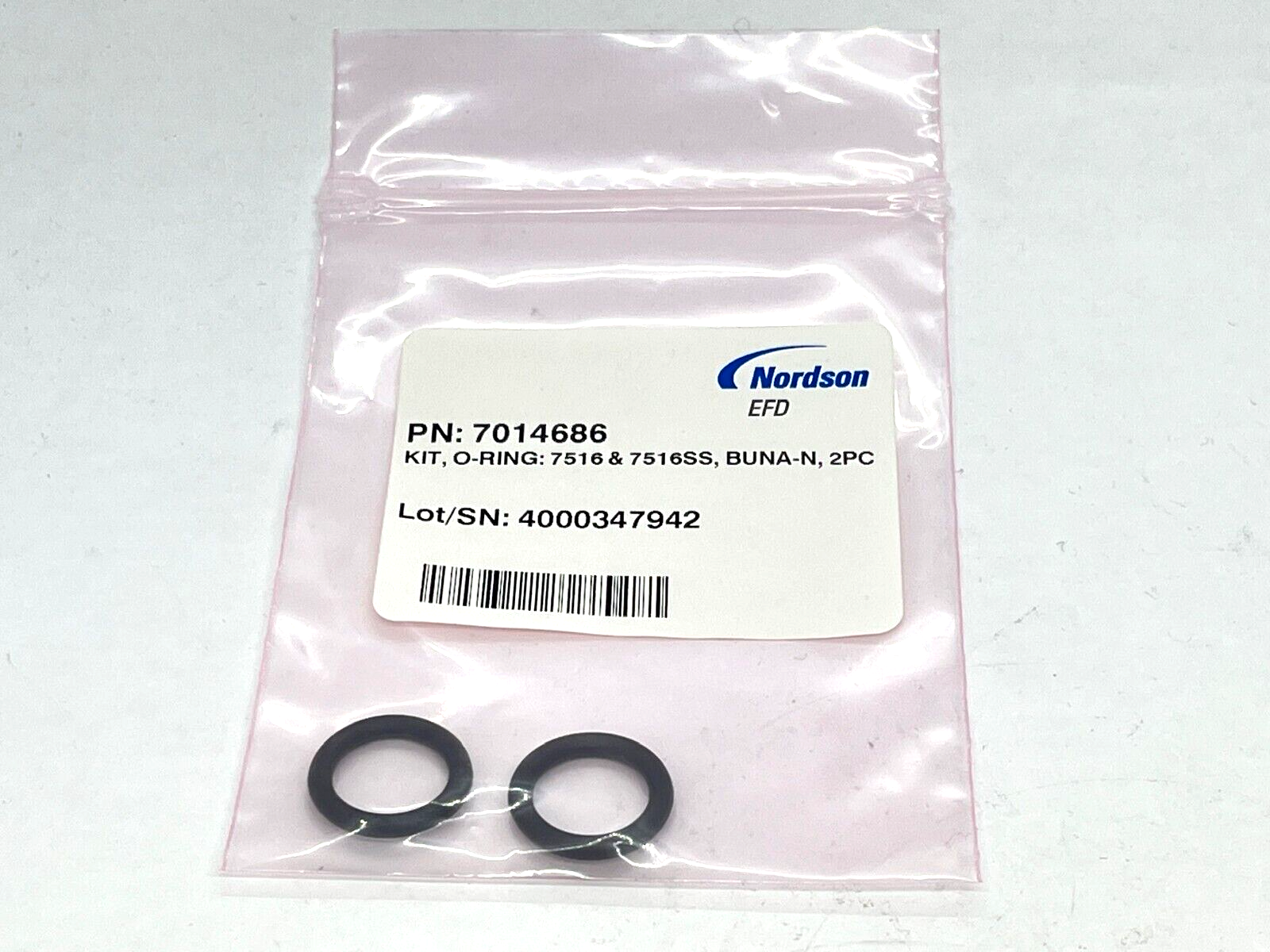 Nordson 7014686 O-Ring Kit 7516 & 7516SS Buna-N 2PCS - Maverick Industrial Sales